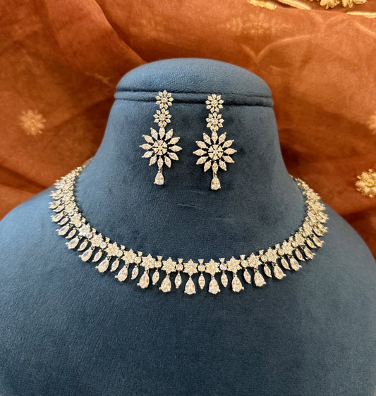 Pure Bliss Diamond Necklace Set