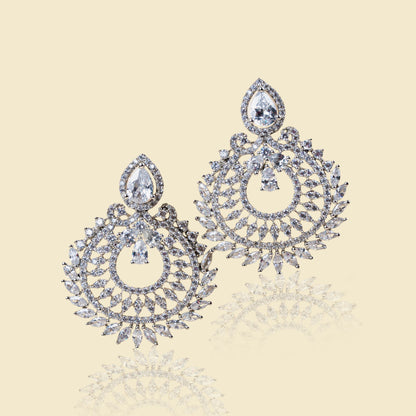 Glamour Gem American Diamond Earrings