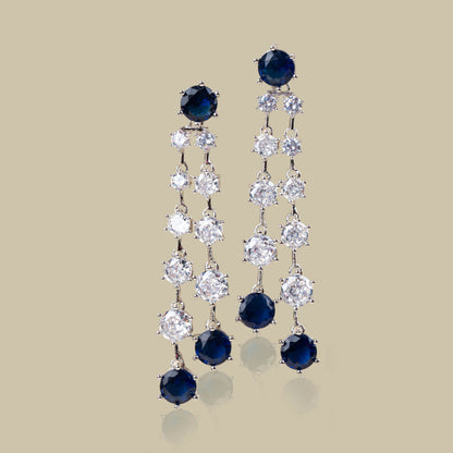 American Diamond Statement Dangles