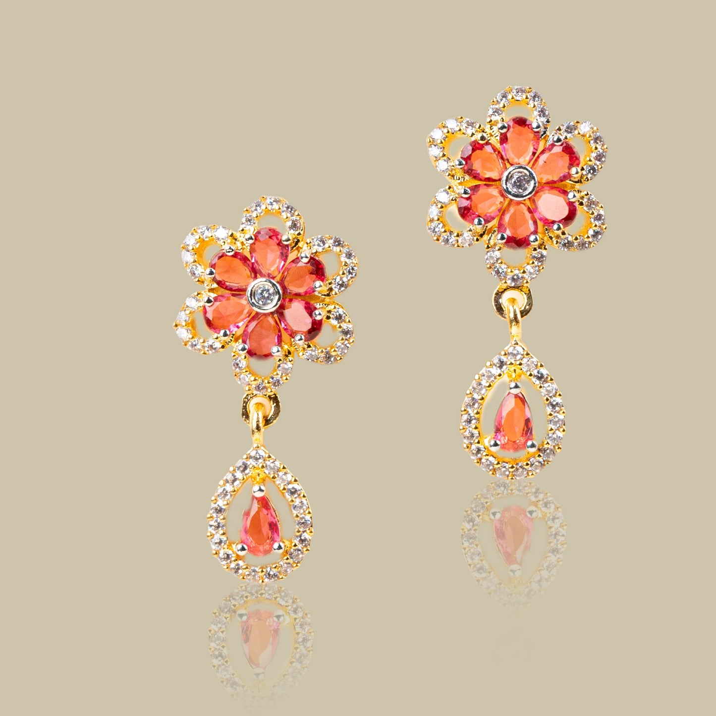 Little Delight American Diamond Earrings