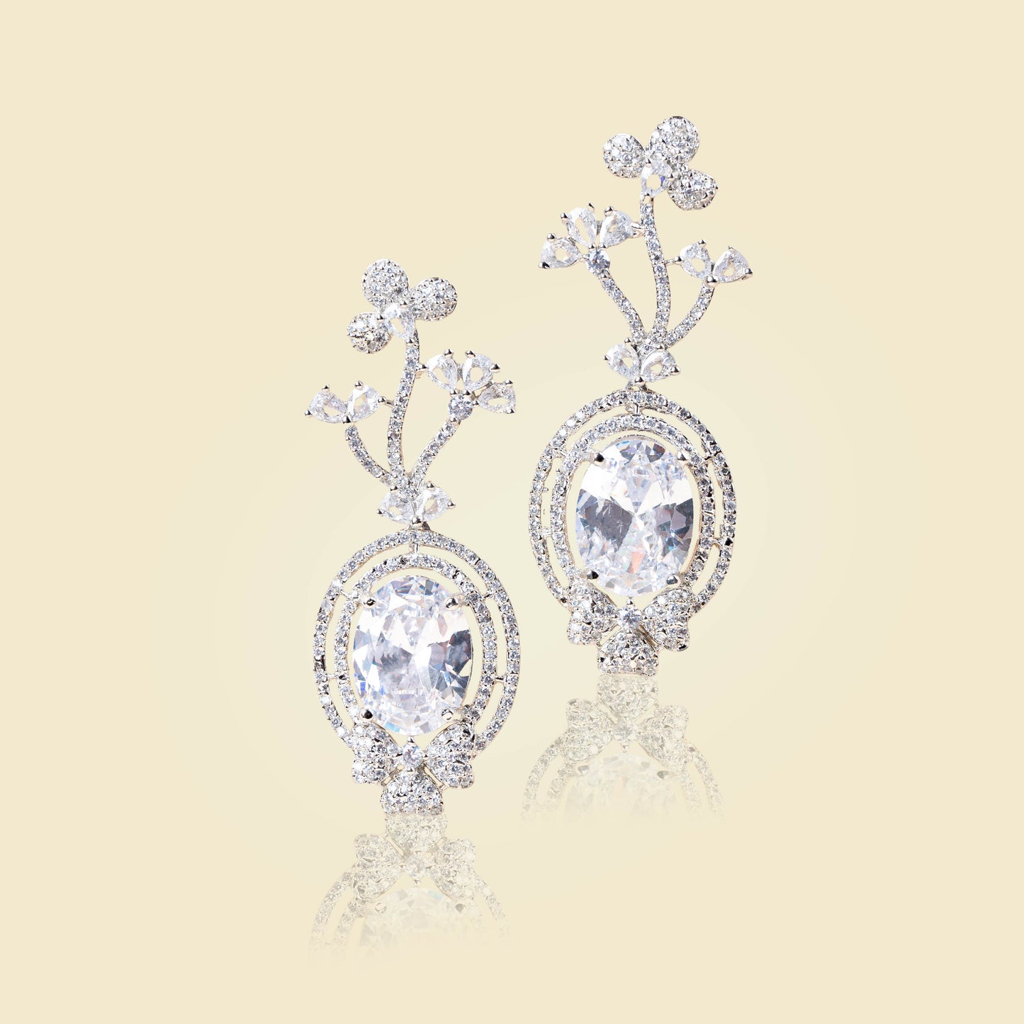 Glamour Gem American Diamond Studs