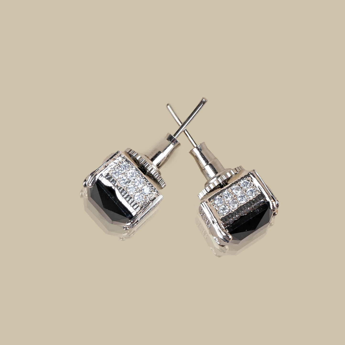 Radiant Emerald-Cut Studs