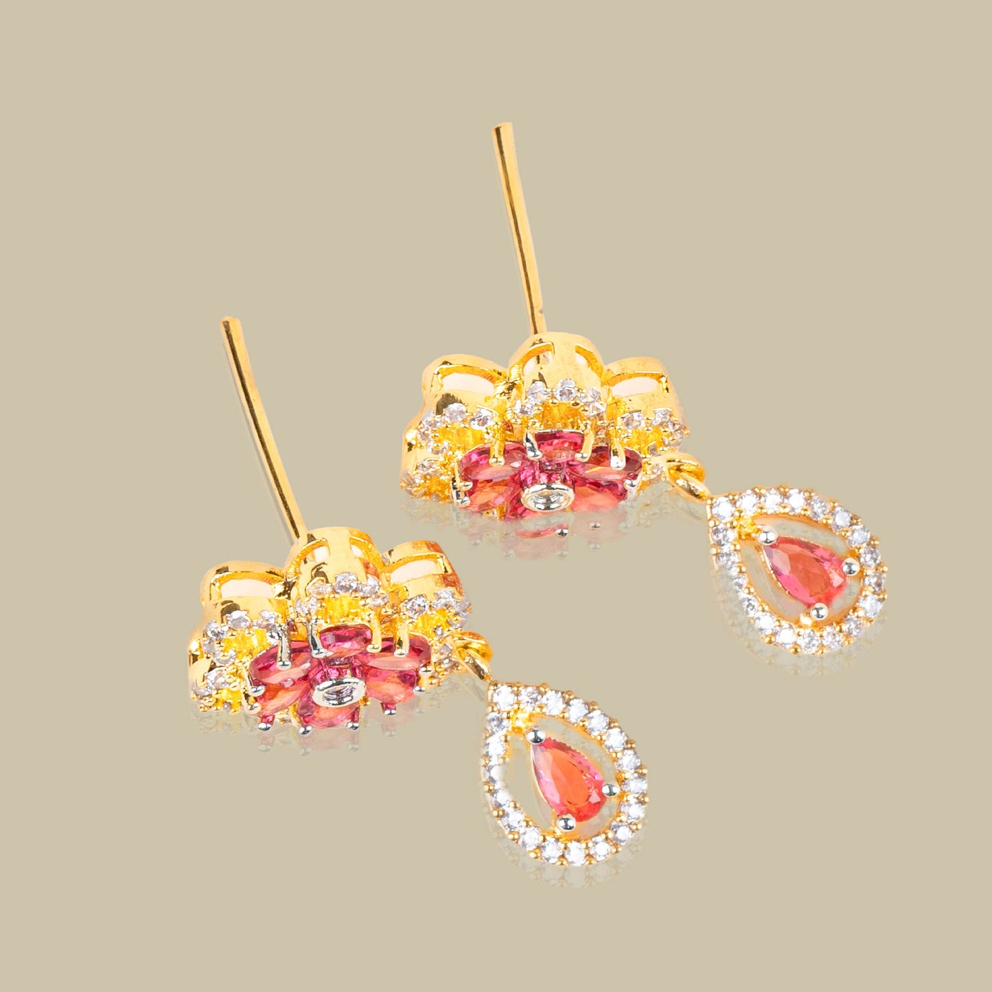 Little Delight American Diamond Earrings