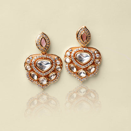 Pure Glint Kundan Earrings