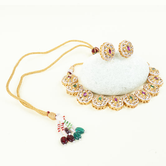 Dual Delight Kundan Necklace