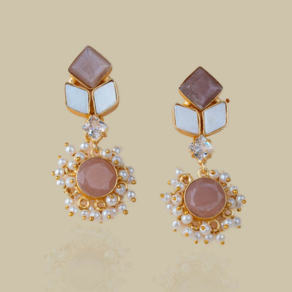 Geometric Glamour Earrings