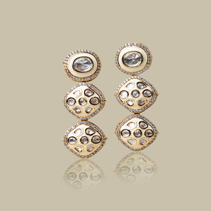 Mellow Layered Kundan Drops