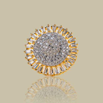 Lustrous Sphere American Diamond Ring