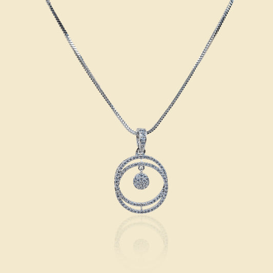 Intertwine American Diamond Pendant