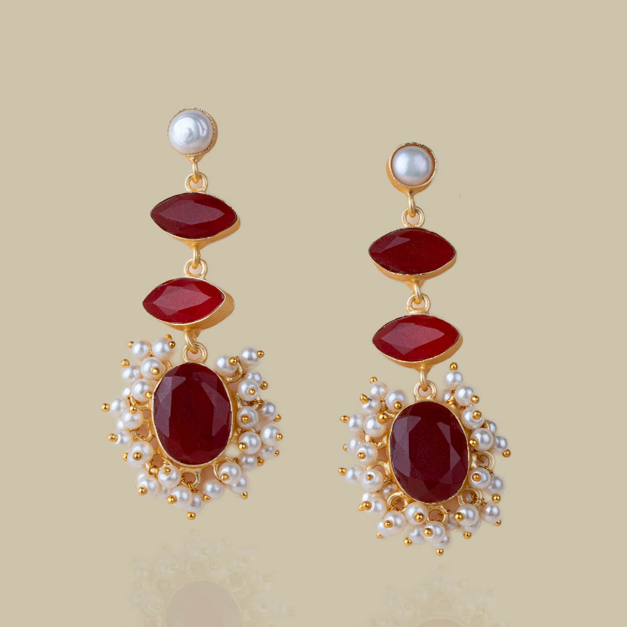 Oval Opulence Earrings