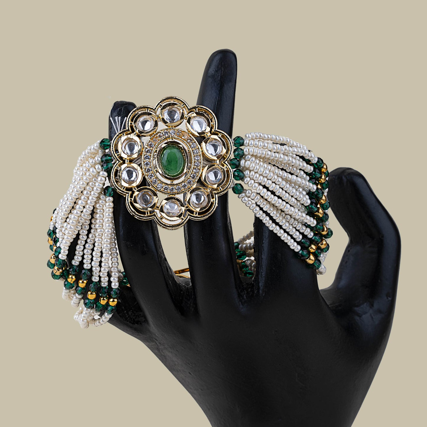 Gulzar Kundan Bracelet