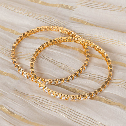 Celestial Chain American Diamond Bangles