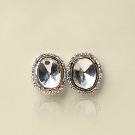 Halo Kundan studs