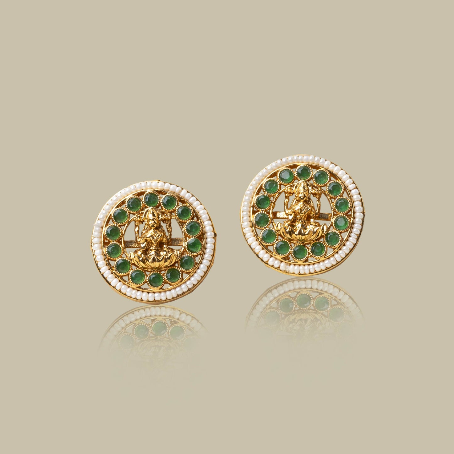 Goddess Fortune Sphere Studs