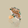 Royal Peacock Ring