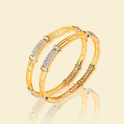 Bar Fusion American Diamond Bangles