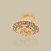 Mandala Statement Kundan Ring