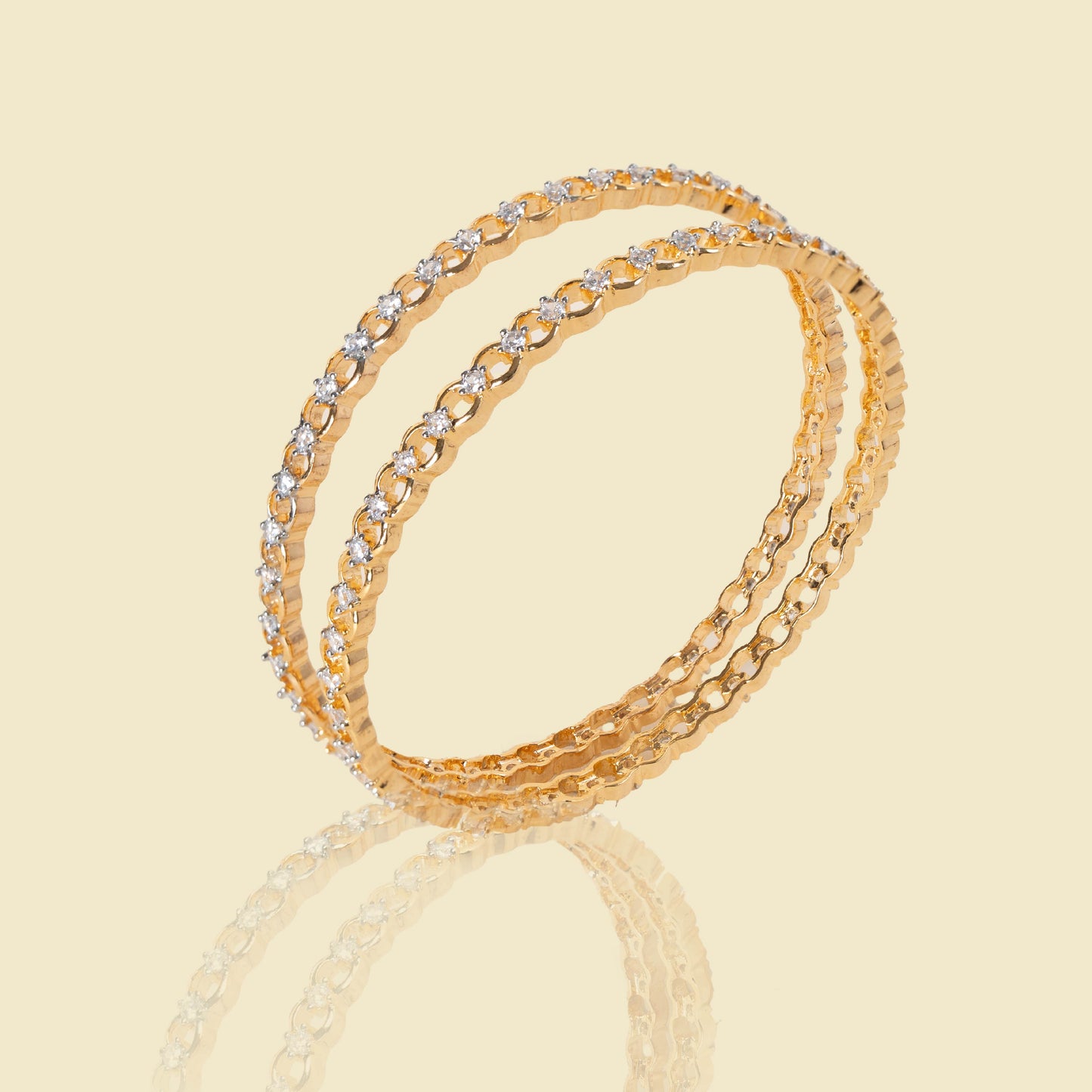 Celestial Chain American Diamond Bangles