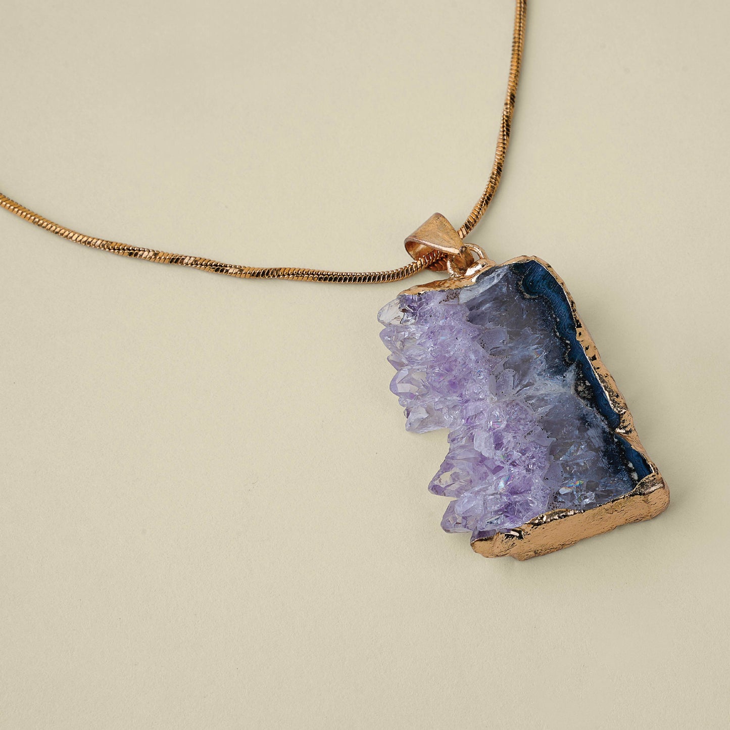 Amethyst Block Pendant