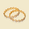 Whirlwind Charm Bangles
