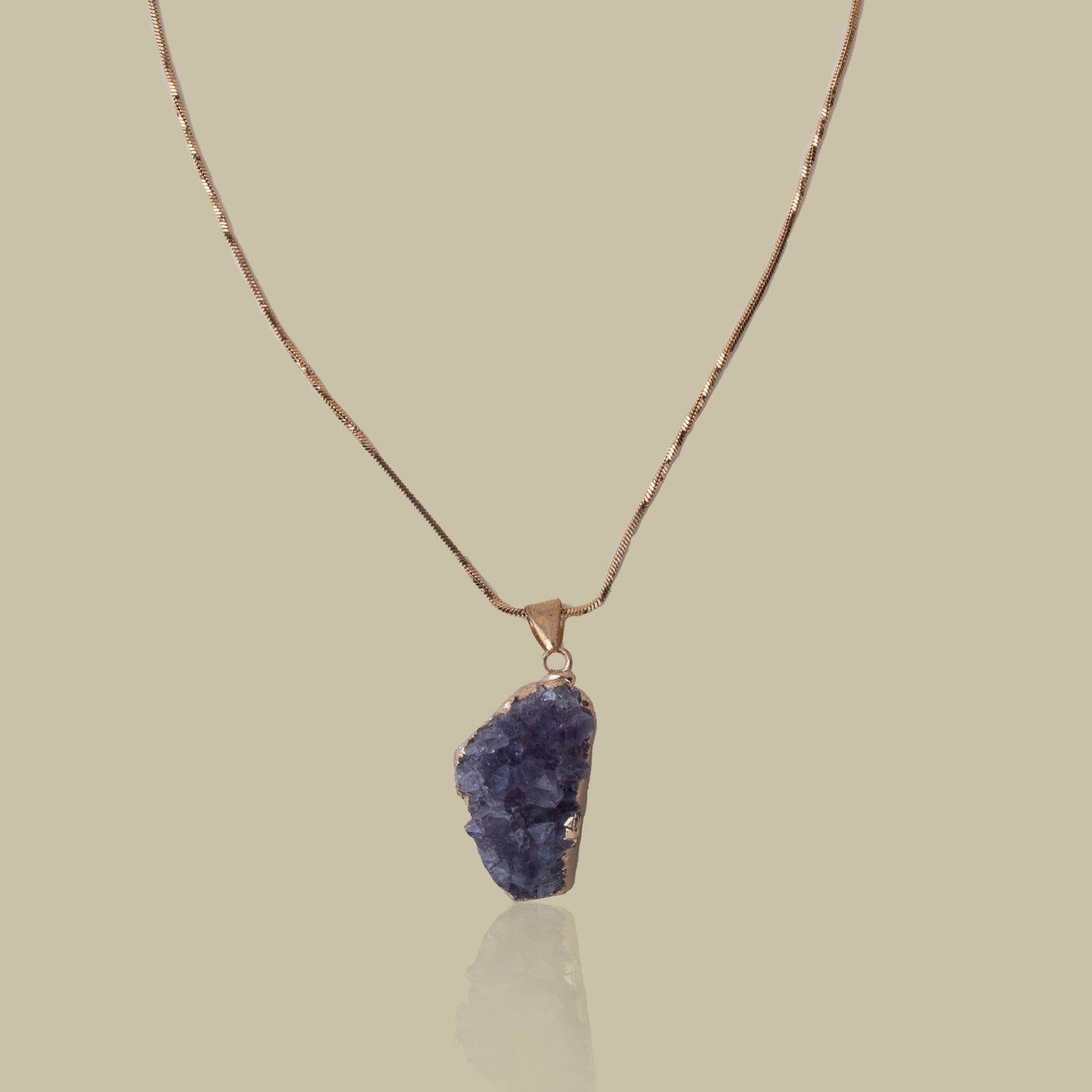 Mauve Amethyst Pendant