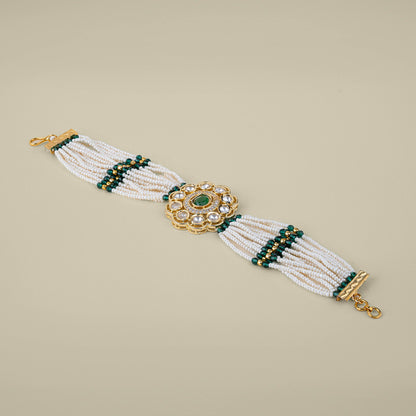 Gulzar Kundan Bracelet