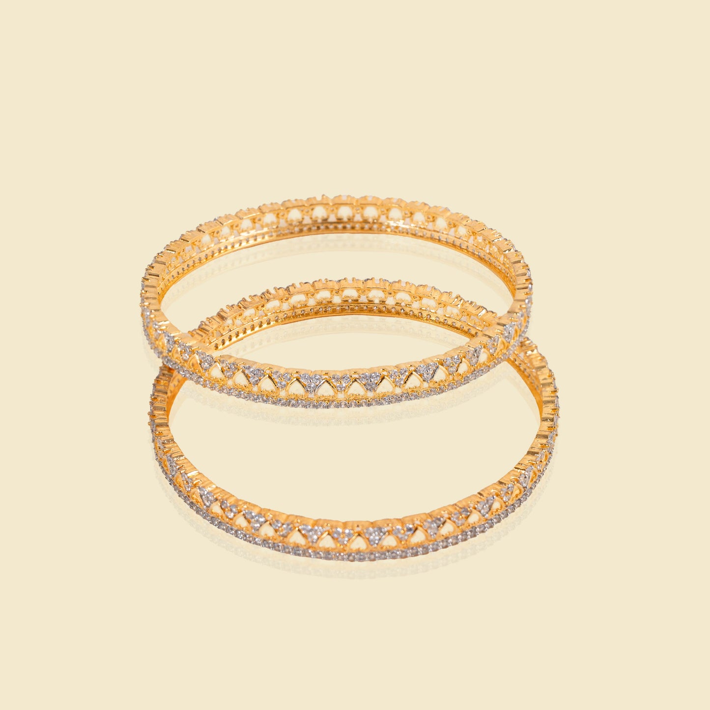 Sweetheart Sparkle American Diamond Bangles