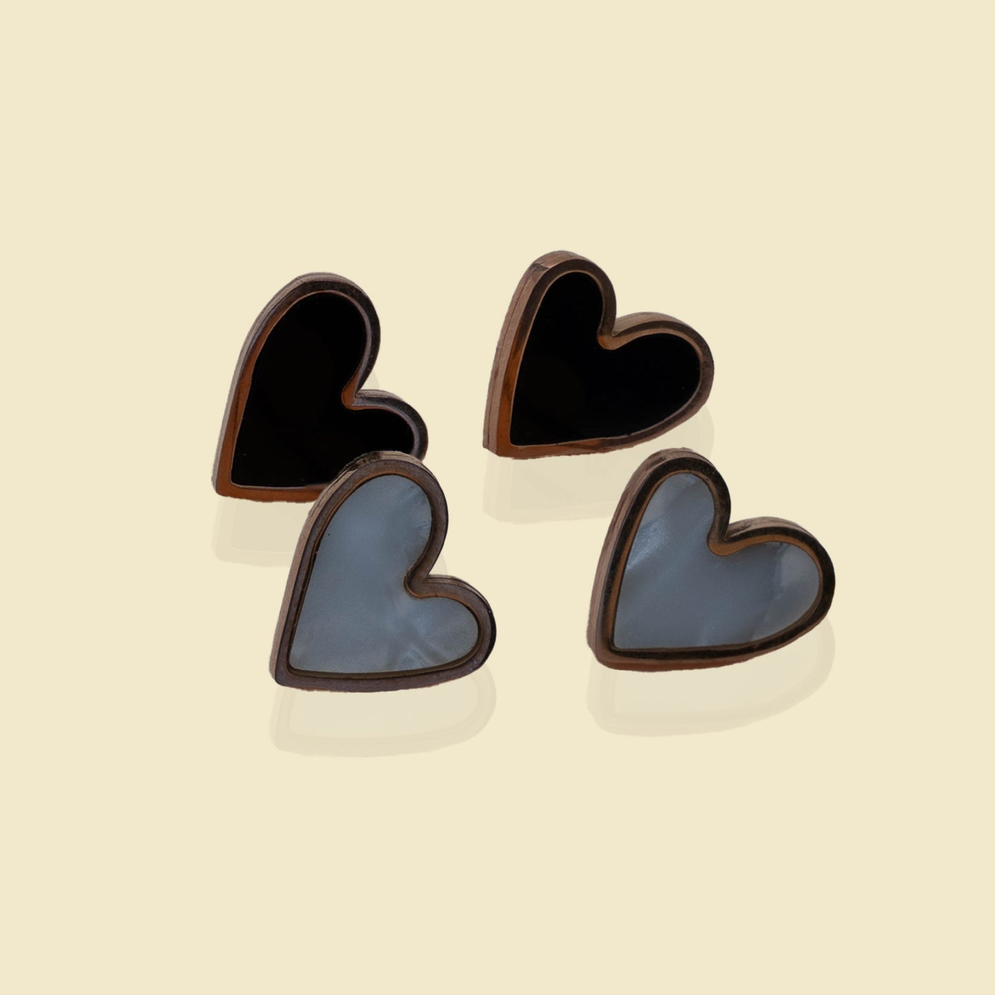 Heart Stud Earrings