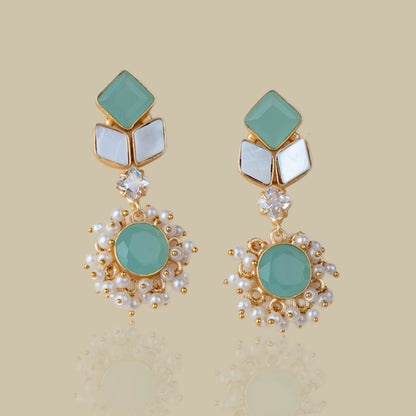 Geometric Glamour Earrings