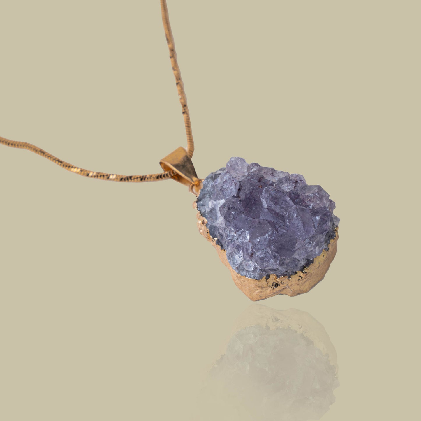 Mauve Amethyst Pendant