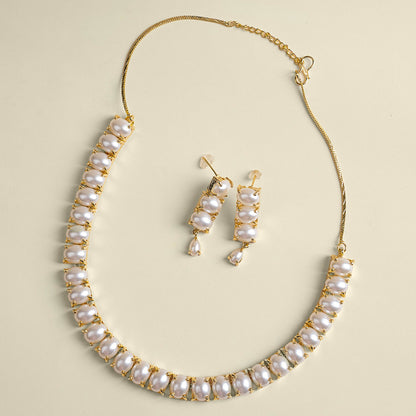 Pearl Single Strand Necklace