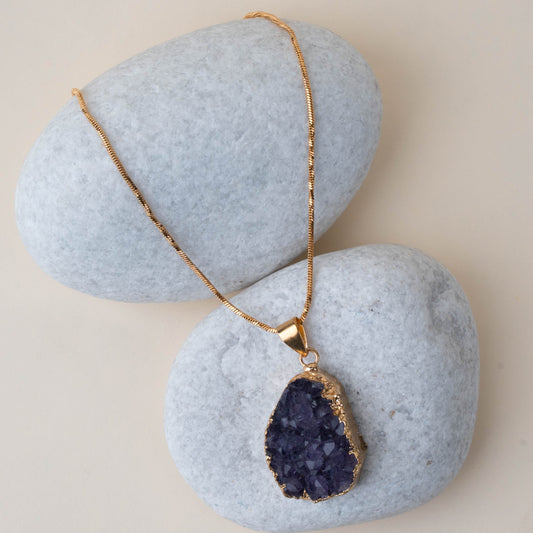 Mauve Amethyst Pendant