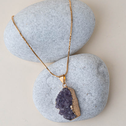 Mauve Amethyst Pendant