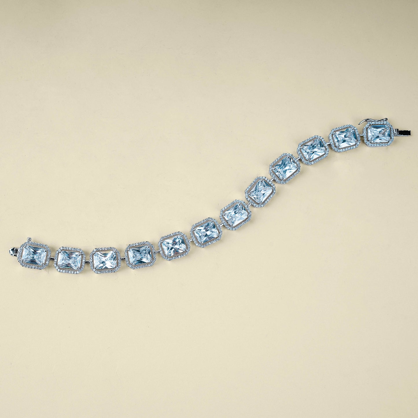 Bold Eternity American Diamond Bracelet