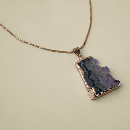 Amethyst Block Pendant