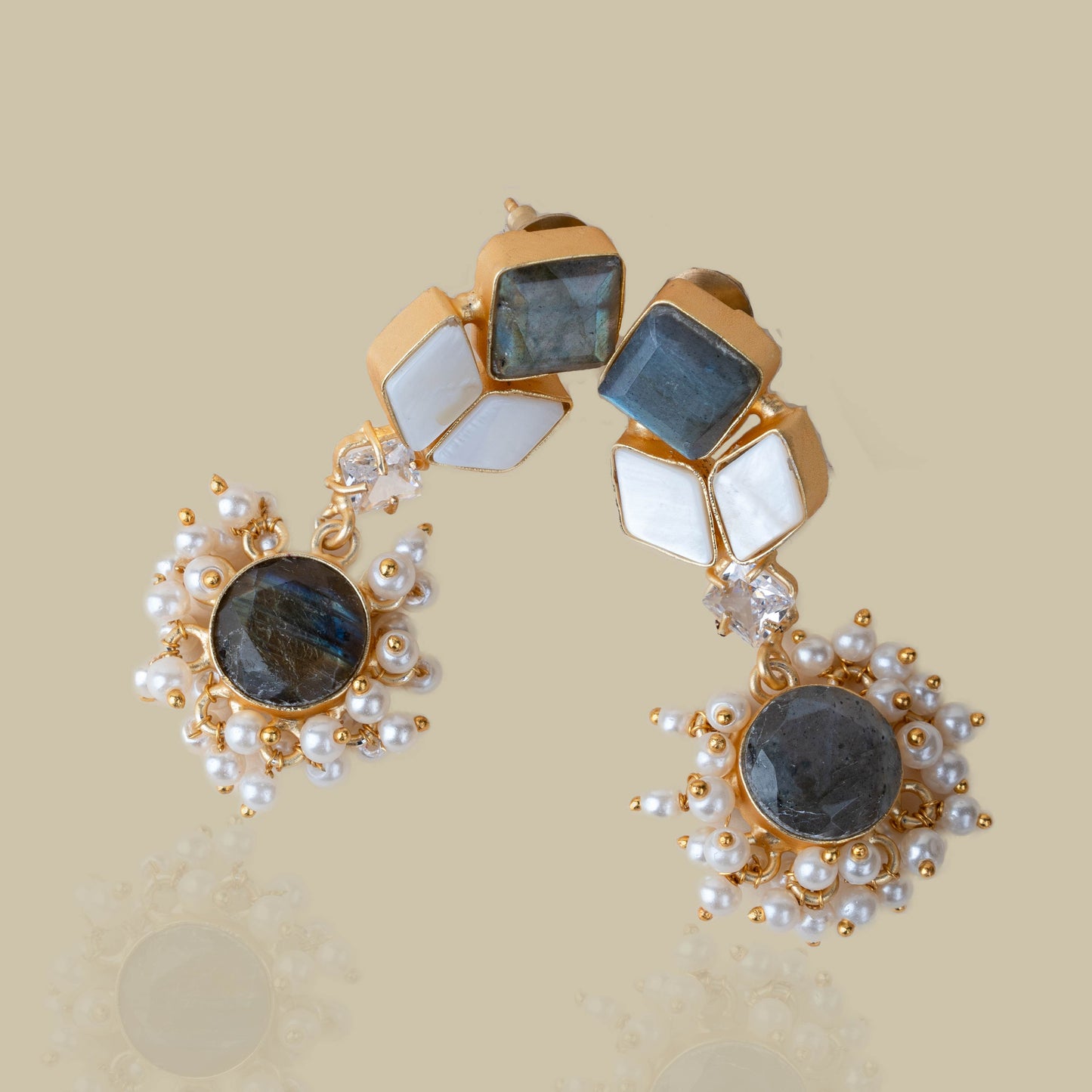 Geometric Glamour Earrings