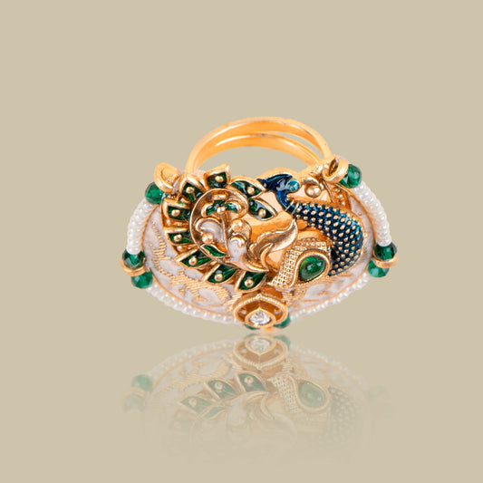 Royal Peacock Ring