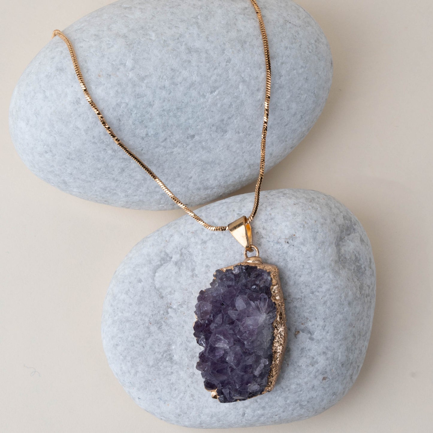 Mauve Amethyst Pendant