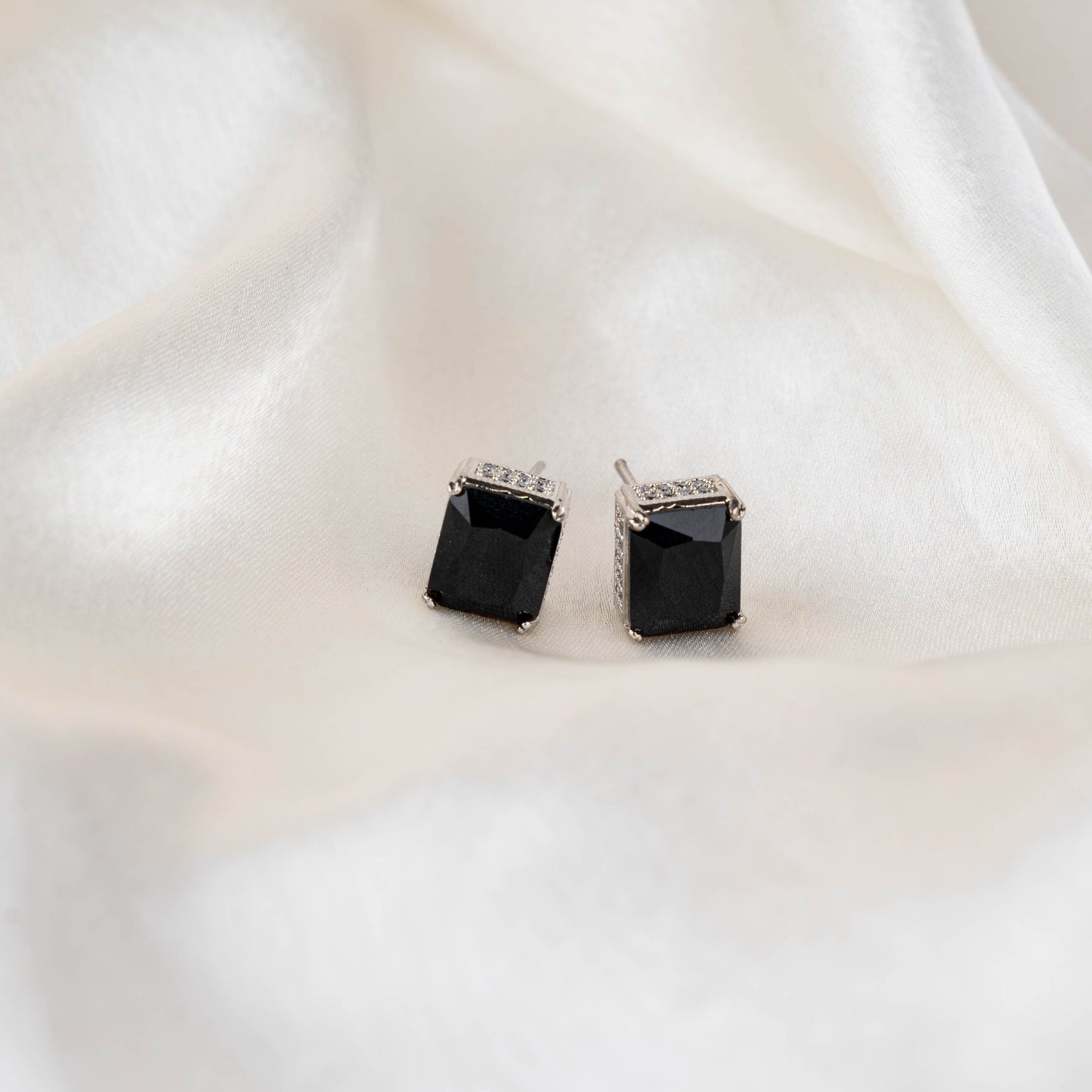 Radiant Emerald-Cut Studs