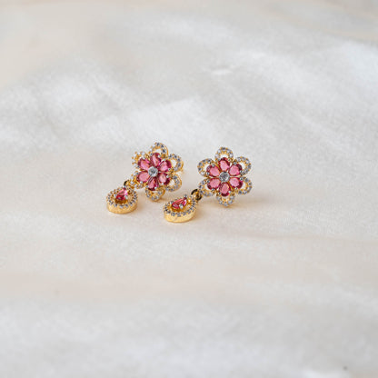 Little Delight American Diamond Earrings