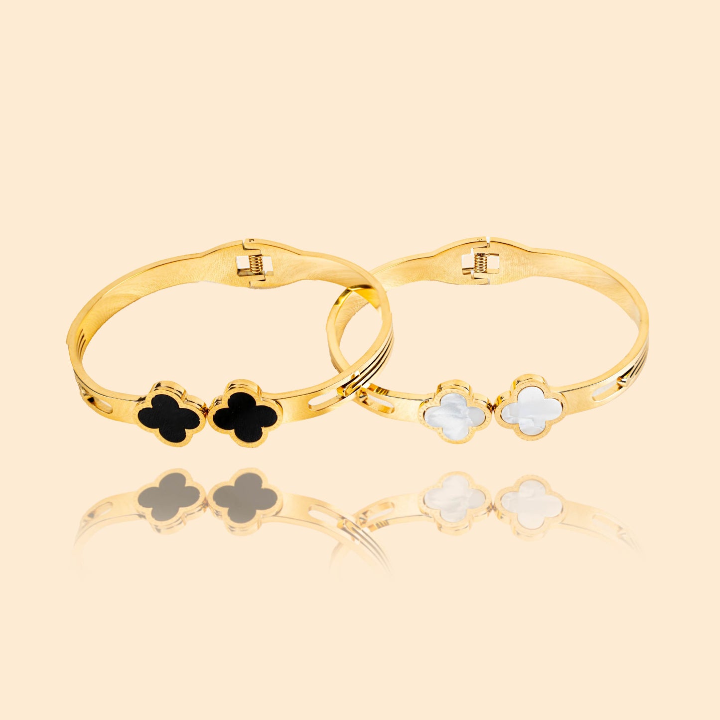 Quatrefoil Duo Cuff