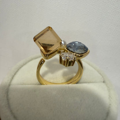 Multi Crystal Ring