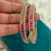Aariya Emerald Bangle Set