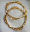 Golden Mirage Bangle set