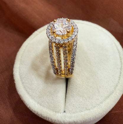 Solitaire Popup Ring