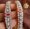 Ruby Petal Bangles