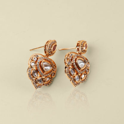 Pure Glint Kundan Earrings