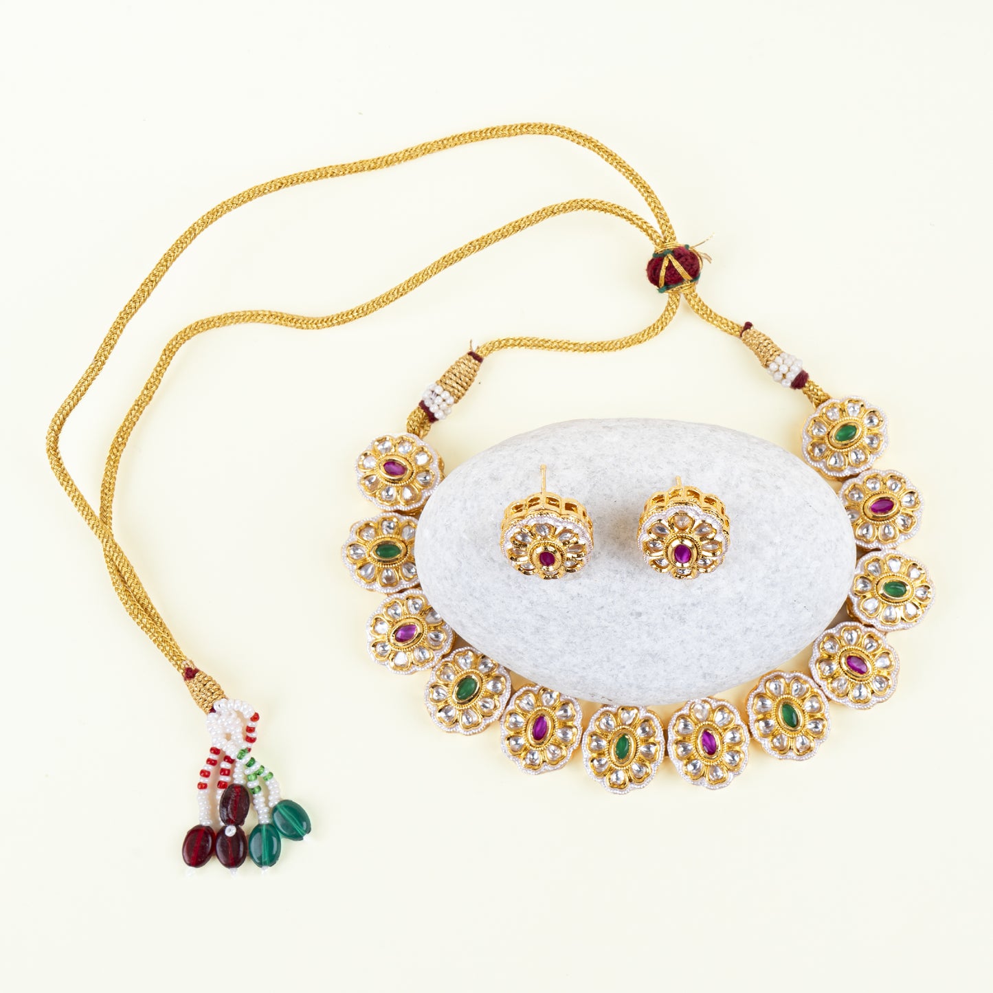 Dual Delight Kundan Necklace