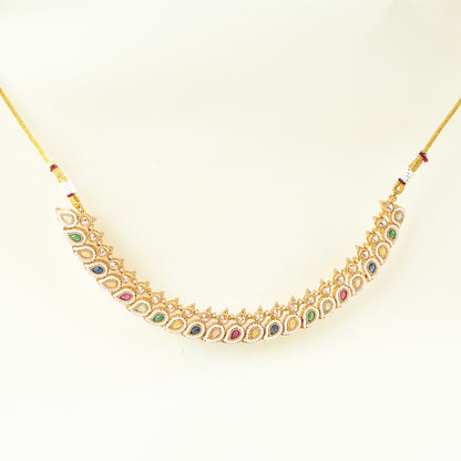 Spectrum Kundan Necklace Set