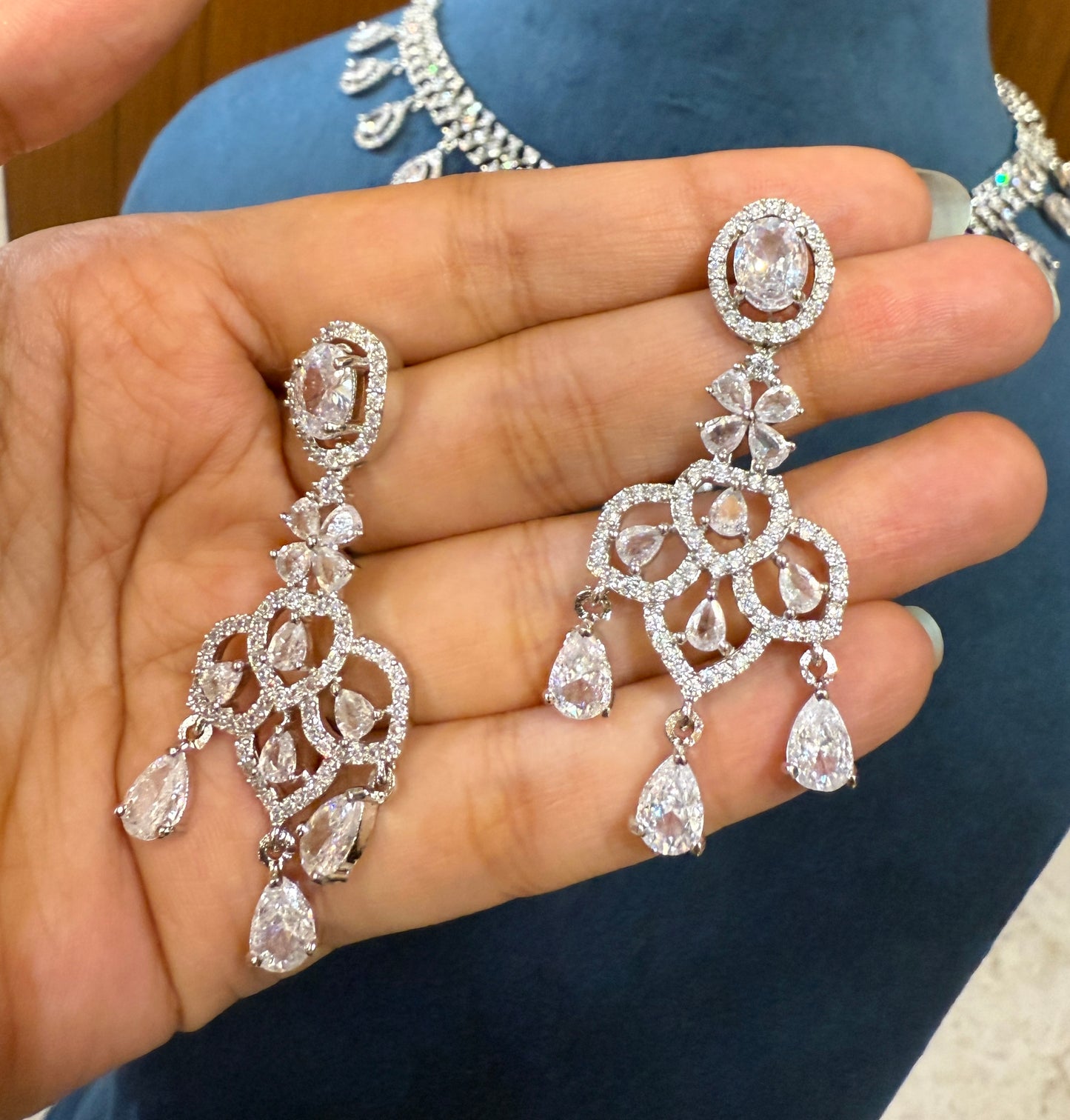 Chandelier Diamond Necklace